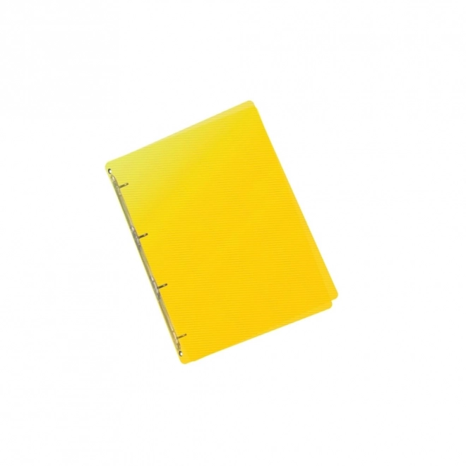 Pořadač PP A5 Lines žlutý