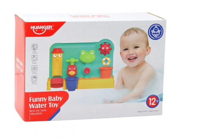 Dětská hračka do koupele Fontána Žabí kohoutek
