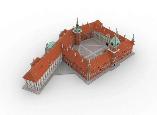 Puzzle 3D Královský hrad ve Varšavě