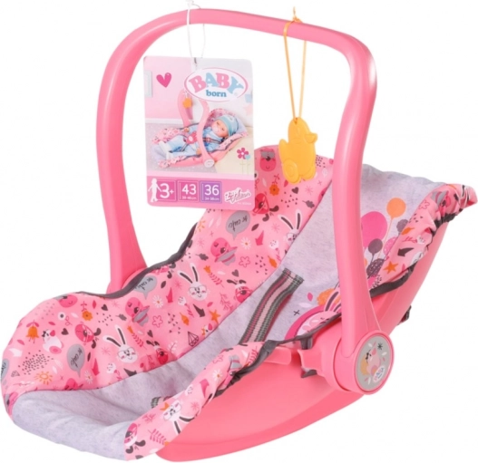 komfortní autosedačka a nosítko pro panenky BABY born