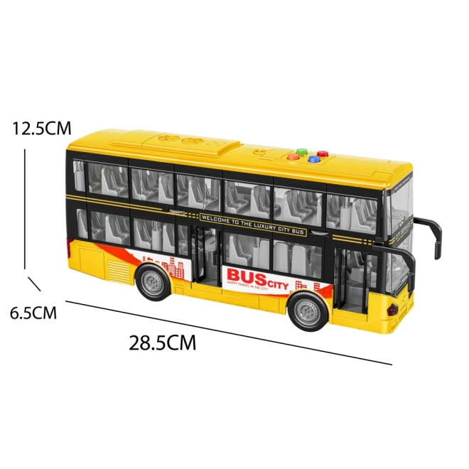 Realistický autobus se světly a zvuky