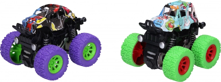 Velká terénní kola a vysoký podvozek