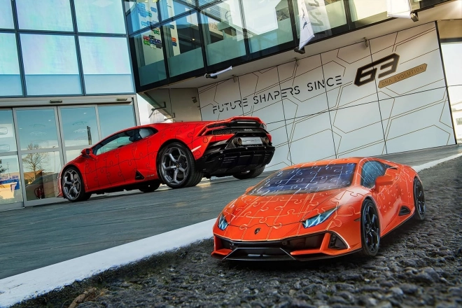 RAVENSBURGER 3D puzzle Lamborghini Huracán Evo žluté 156 dílků