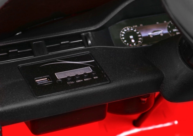 Elektrické autíčko Range Rover Evoque červené