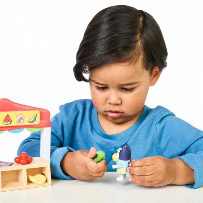 Sada figurek Mini Bluey Obchod s potravinami