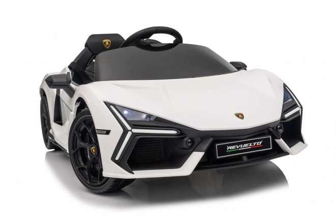 Dětský elektrický vůz Lamborghini Revuelto bílý