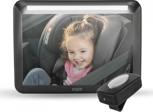 Zrcátko s LED osvětlením pro auto