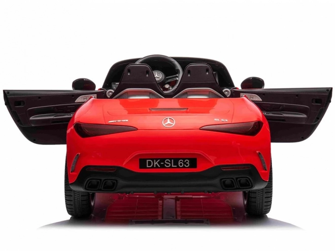 Auto na akumulator Mercedes SL 63 AMG – Červená