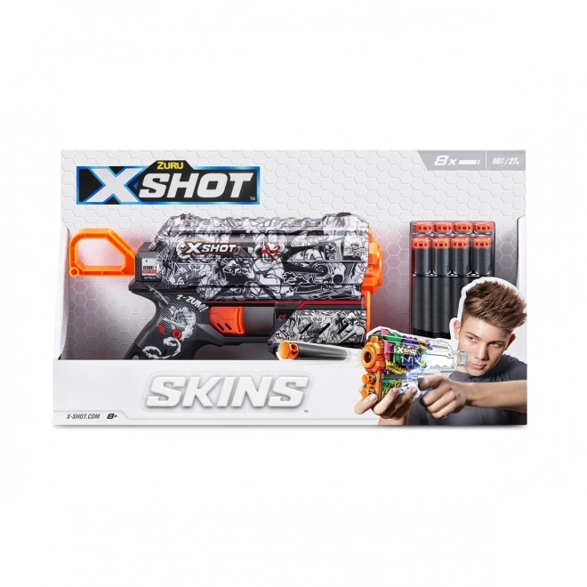 Odpalovací zařízení SKINS FLUX (8 šipek) Model D