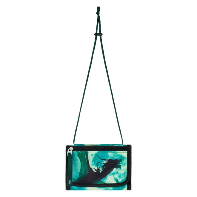 Turquoiseový design s motivem draka