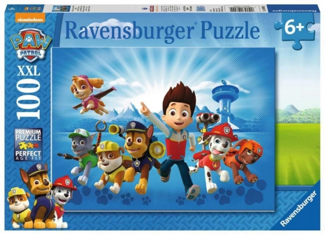 Ravensburger puzzle Tlapková Patrola 100 dílků