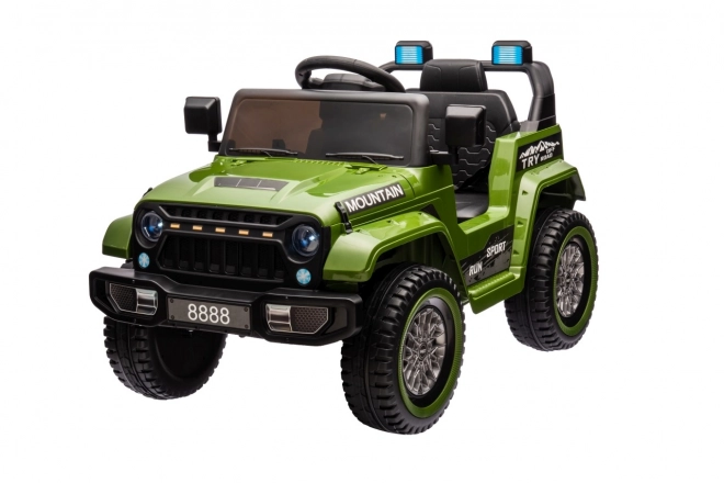 Dětské auto na dálkové ovládání off road zelené