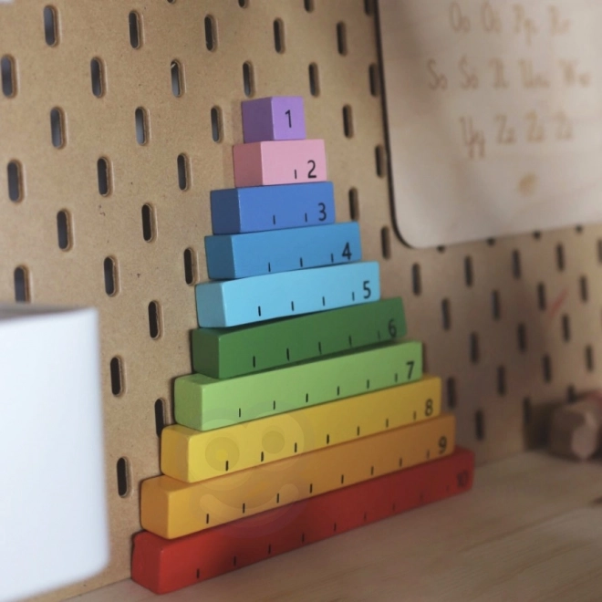 Edukační krabice Montessori Tooky Toy 6v1 od 3 let
