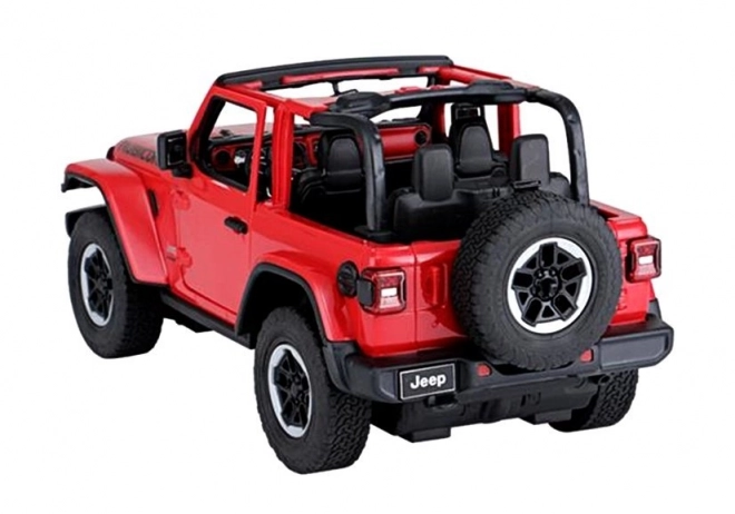 Auto R/C Jeep Wrangler Rubicon 1:14 Rastar – Červený