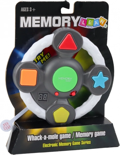 Elektronická logická hra Paměť Volant Světla Zvuky