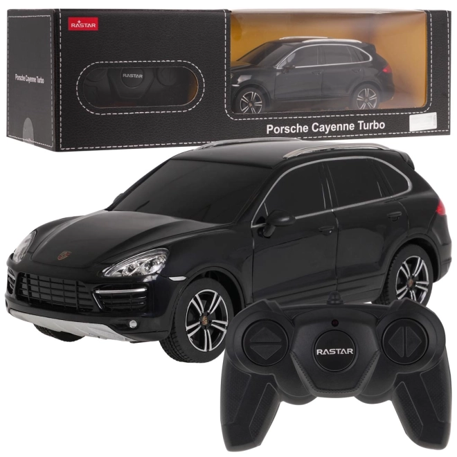R/C 1:24 Porsche Cayenne Turbo RASTAR – Černé