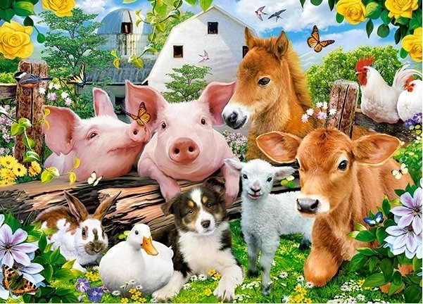Puzzle Farma přátel