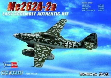Model letadla Me262A-2a