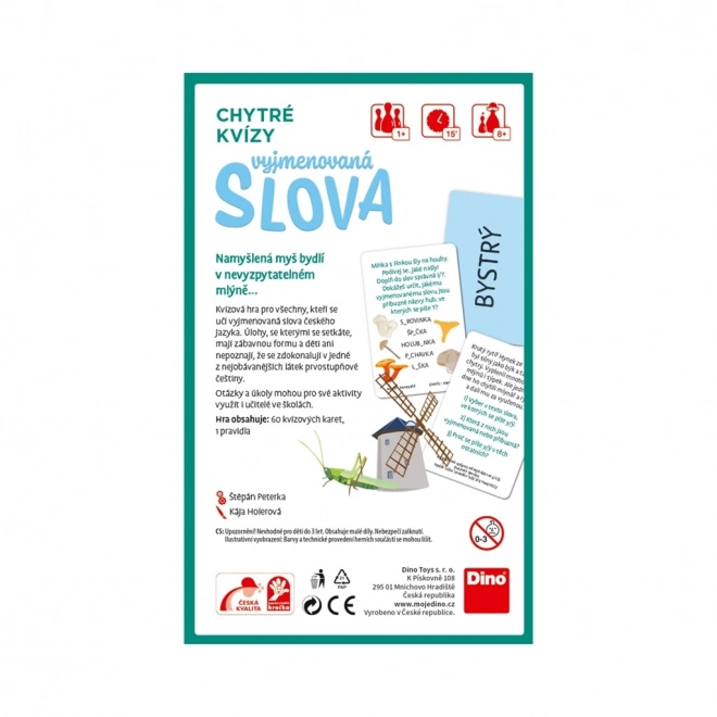 Dino chytré kvízy - vyjmenovaná slova