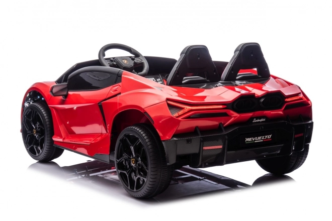 Elektrické auto Lamborghini Revuelto XL červené