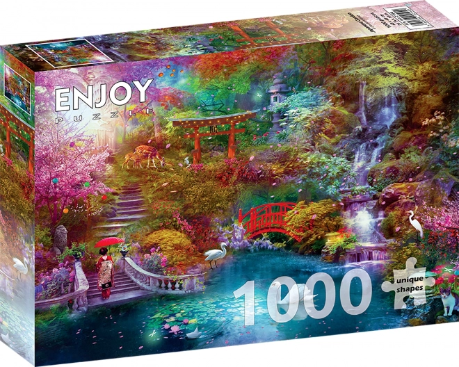 Puzzle japonská zahrada 1000 dílků