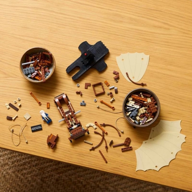 Létající stroj Leonarda da Vinci od LEGO