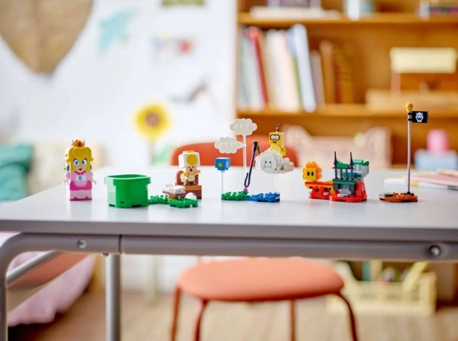 Kostičky LEGO Super Mario: Dobrodružství s interaktivní figurkou LEGO Peach