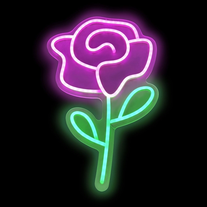 LED neonová lampička Růže 2Kids Toys