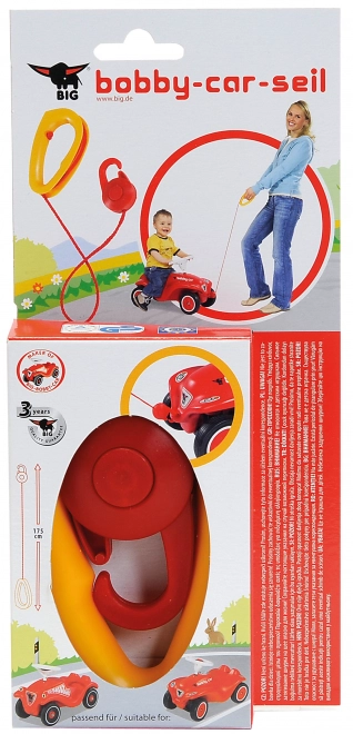 Regulovaná tažná šňůra pro jezdítko Bobby Car