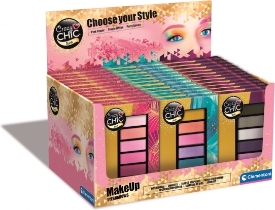 Paletka očních stínů CRAZY CHIC pro děti