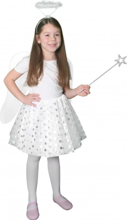 Dětský kostým Anděl s tutu sukní