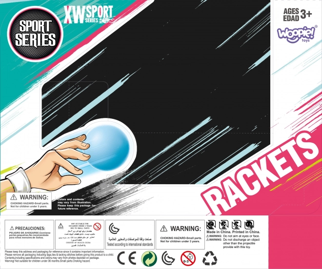 Woopie hra Catch Ball - 2 pálky a 2 míčky