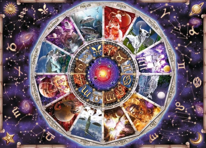 Ravensburger puzzle astrologie 9000 dílků