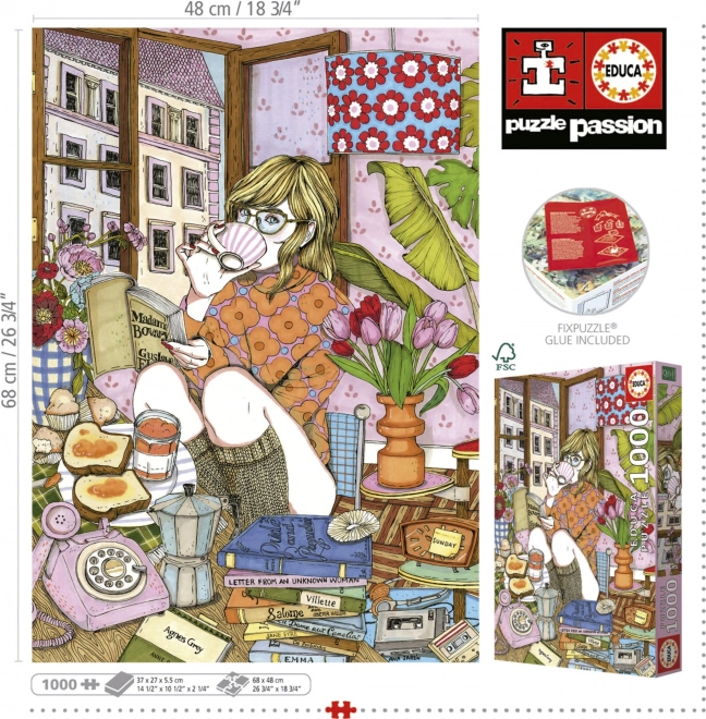 EDUCA Puzzle Čas pro sebe 1000 dílků