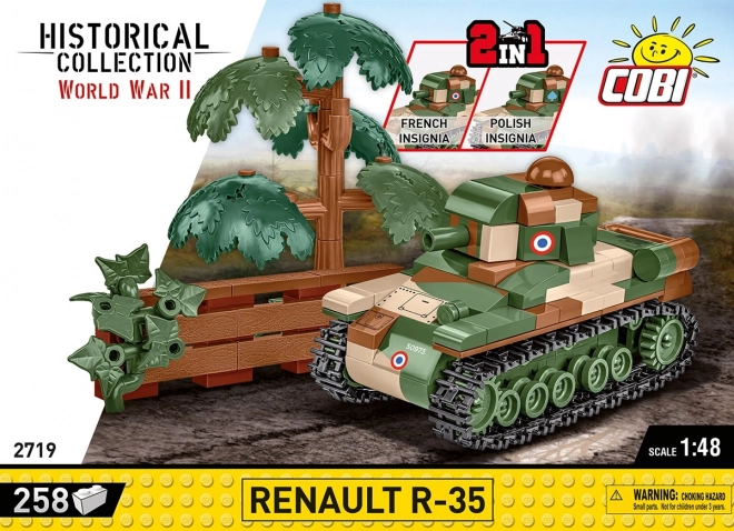 Kostky tanku Renault R-35 z období 2. světové války