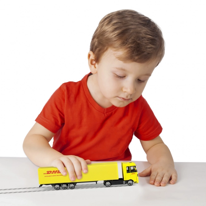 Kamion s návěsem DHL 19 cm