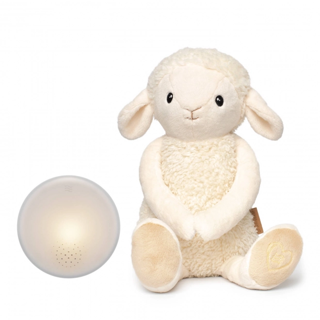 Whisbear - bzučící ovečka Lumi se světlem a ukolébavkami a funkcí CRYsensor