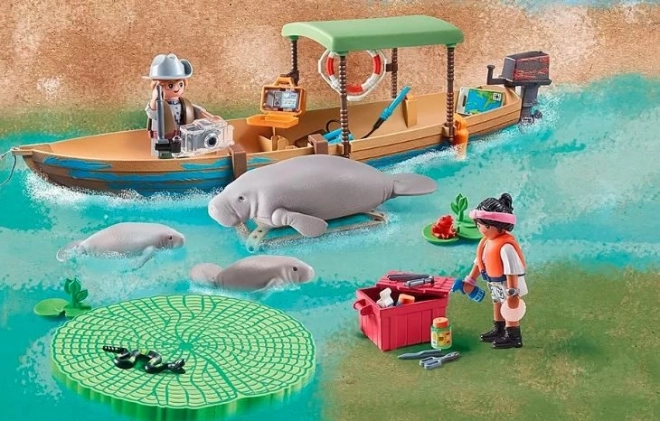 Wiltopia figurková sada 71010 Výlet lodí za kapustňáky