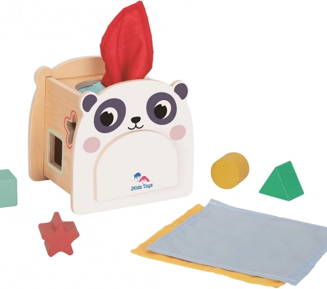 Motorická kostka Panda od 2Kids Toys