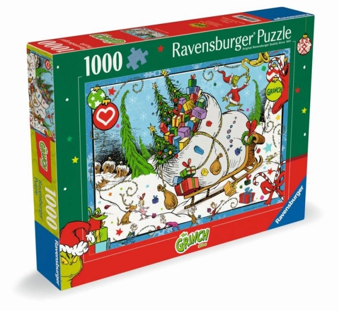 Grinch 1000 dílků