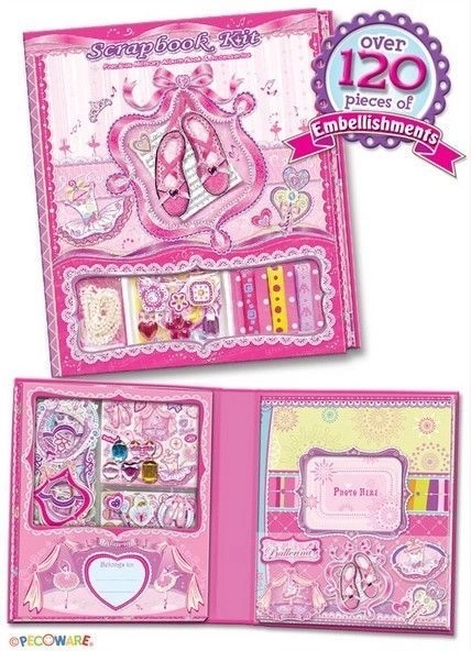 Scrapbook Ballerina - kreativní album pro scrapbooking