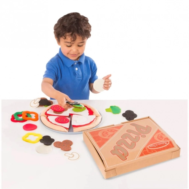 Pizza set z filcového materiálu Melissa & Doug