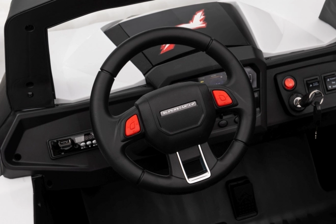 Dětské elektrické vozidlo UTV-MX 2000N bílé