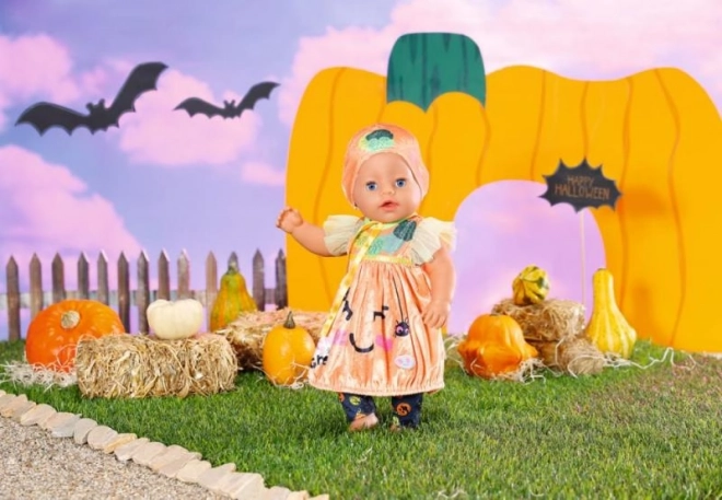 BABY born halloweenský kostým dýně