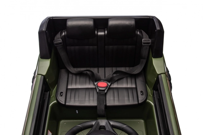 Elektrický vůz Toyota Land Cruiser Prado zelený