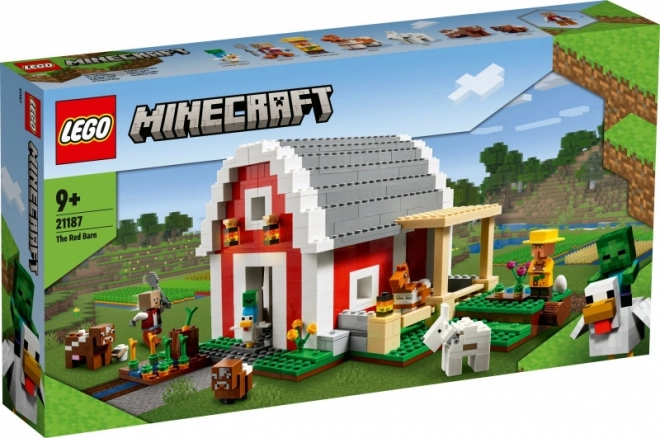 LEGO Minecraft 21187 Červená stodola