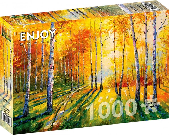 Puzzle Březový háj 1000 dílků