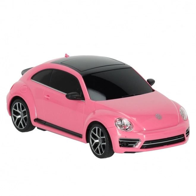 Závodní auto na dálkové ovládání Rastar Volkswagen Beetle růžové