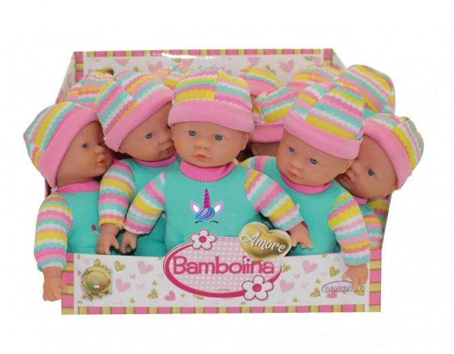 Miminko Bambolina Amore 20 cm s měkkým tělíčkem