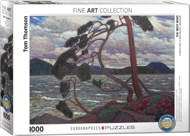 Puzzle Západní vítr 1000 dílků